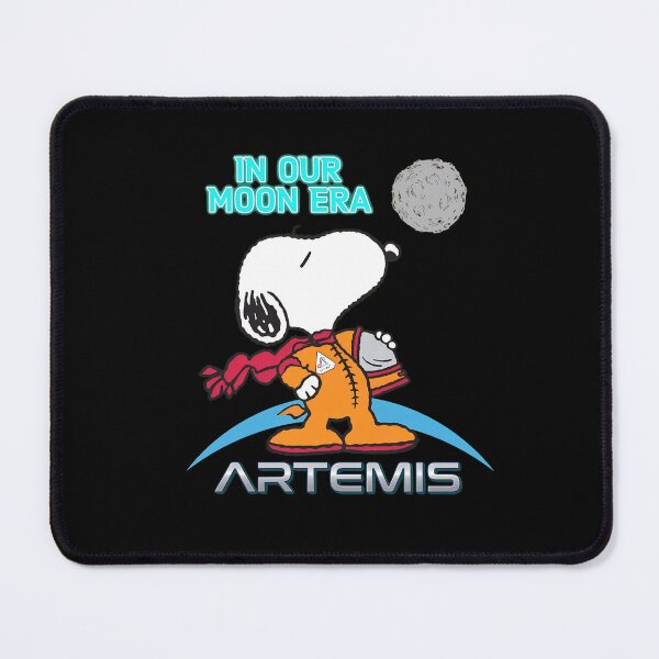 Item preview, Snoopy In Our Moon Era Artemis Space  designed and sold by catlolistore.