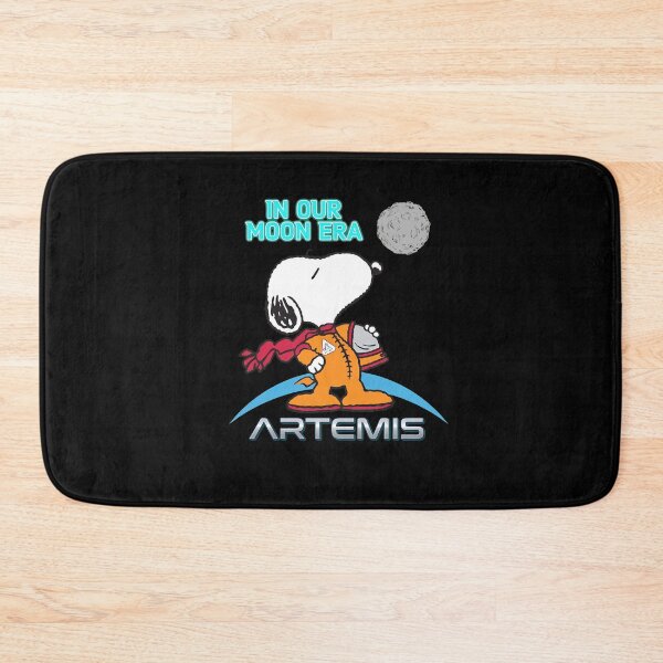 Item preview, Snoopy In Our Moon Era Artemis Space  designed and sold by catlolistore.