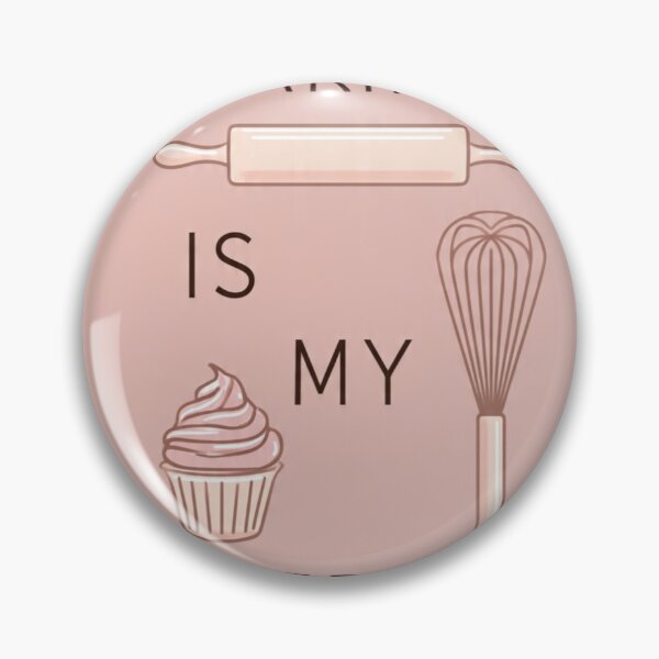 Item preview, Baking Is My Therapy | Cute Baker & Baking Lover Kitchen Design designed and sold by CKADigital.