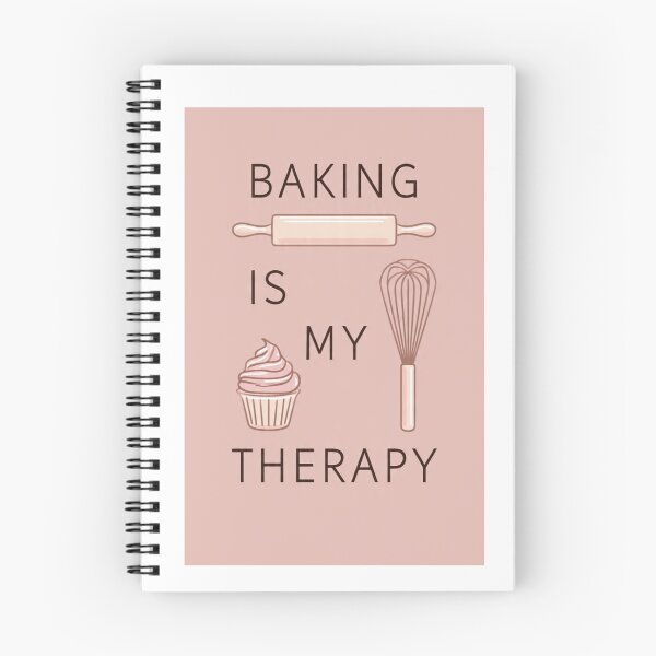 Item preview, Baking Is My Therapy | Cute Baker & Baking Lover Kitchen Design designed and sold by CKADigital.
