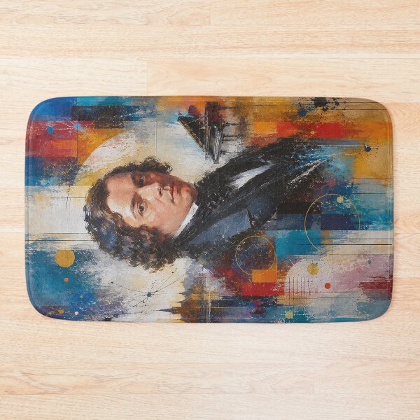 Item preview, German composer and pianist Robert Schumann painting. designed and sold by GalleryKauffeld.