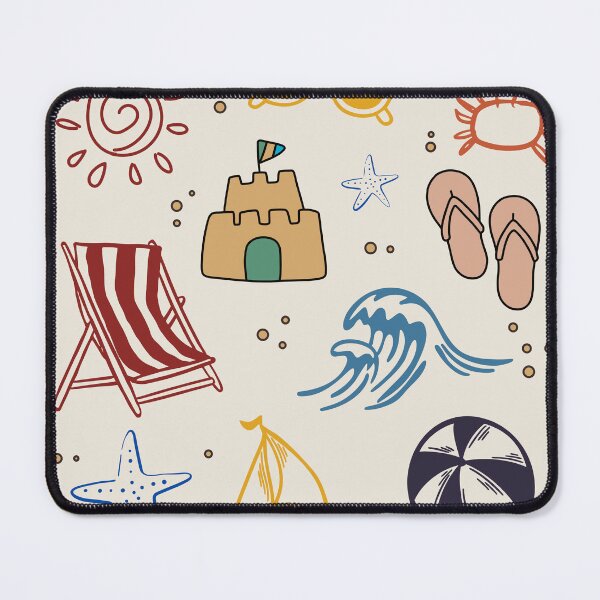 Item preview, Nothing But Summer Fun Cute Doodle Aesthetic Pattern designed and sold by LibertyHub.