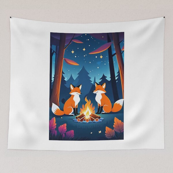 Item preview, Illustration - Forest Scene, Warm and Dreamlike Ambiance designed and sold by AnimeShin.
