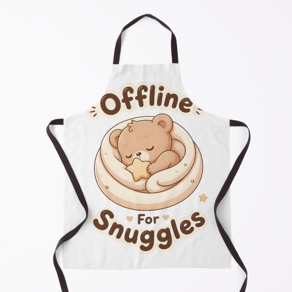 Item preview, Offline for Snuggles Cute Sleeping Bear designed and sold by Idrojibz.