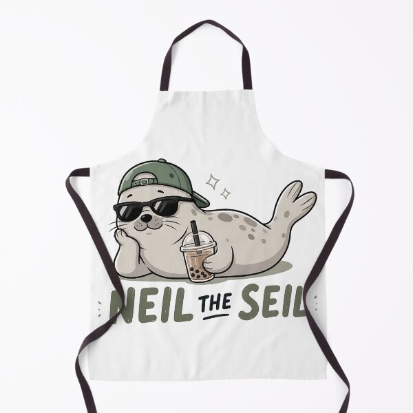 Artikelvorschau, Neil The Seil Cool Bubble Tea Seal entworfen und verkauft von Jaideep Walia.
