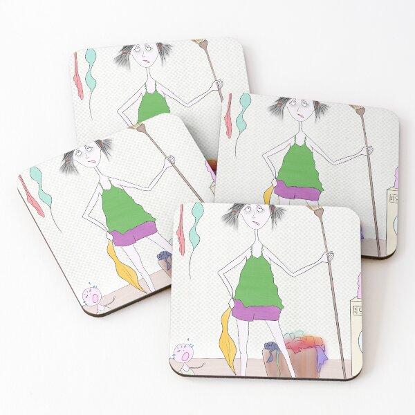 Item preview, The Glamorous Reality of Laundry Day designed and sold by The Whimsy Nest Art.