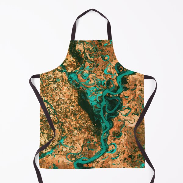 Item preview, THE RIVER OF TEAL & GOLD designed and sold by THE GOOD FIND.