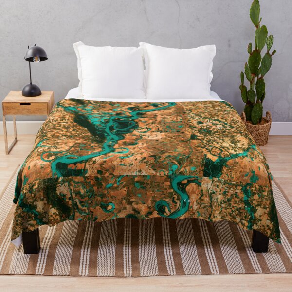 Item preview, THE RIVER OF TEAL & GOLD designed and sold by THE GOOD FIND.