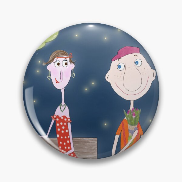 Item preview, Whimsical First Date Under the Stars designed and sold by The Whimsy Nest Art.