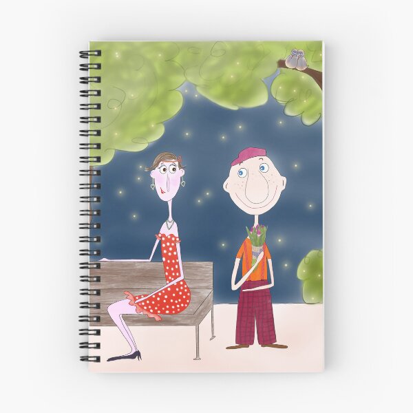 Item preview, Whimsical First Date Under the Stars designed and sold by The Whimsy Nest Art.
