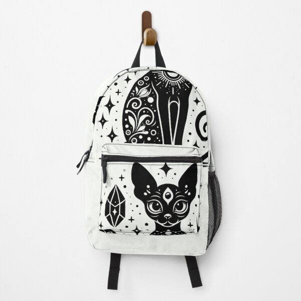 Item preview, Cute Black Cat with Big Eyes - Retro Vintage Aesthetic designed and sold by AdlArs.