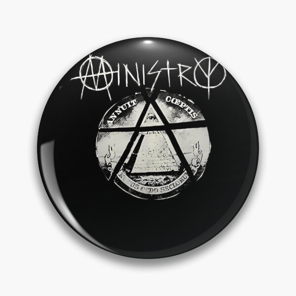 Item preview, Industrial Music Pyramid Eye designed and sold by CraftyMind Creations.
