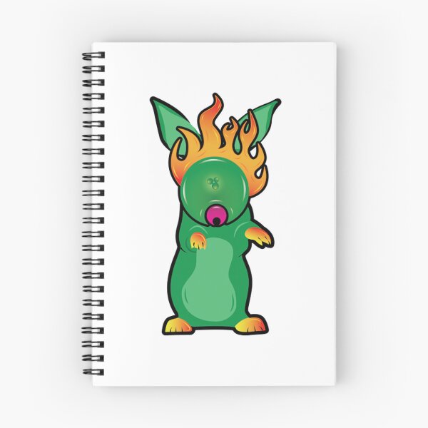 Item preview, Rabbitpoifi Cute Green Bunny Fiery Ears designed and sold by MaileeStudios.