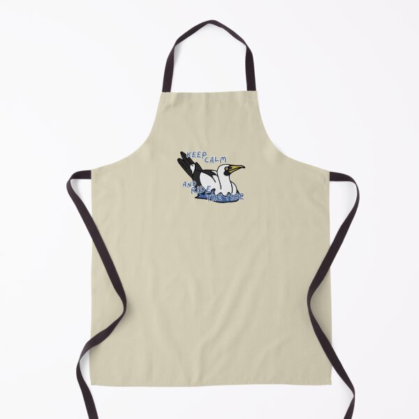 Item preview, 'Keep Calm & Ride the Tide' Masked Booby - A Derpybird design designed and sold by YOjosie.