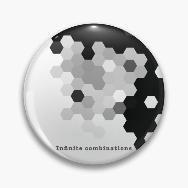 Item preview, Infinite Combinations II – Abstract Hexagon Geometric Pattern designed and sold by NANTONAKU〜なんとなく〜.