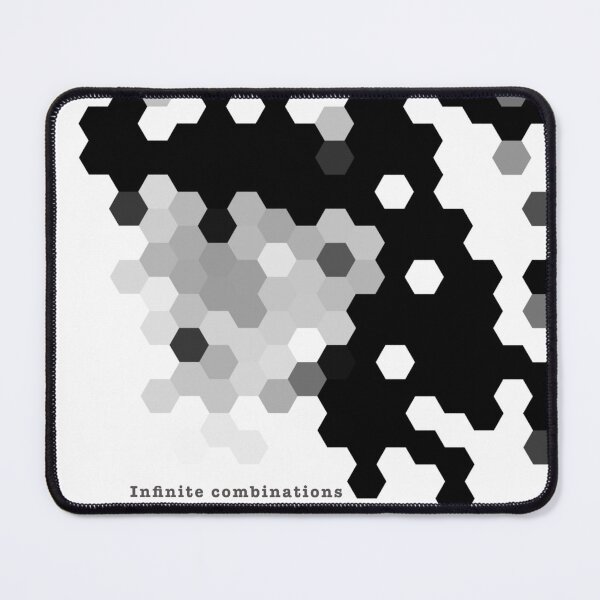 Item preview, Infinite Combinations II – Abstract Hexagon Geometric Pattern designed and sold by NANTONAKU〜なんとなく〜.