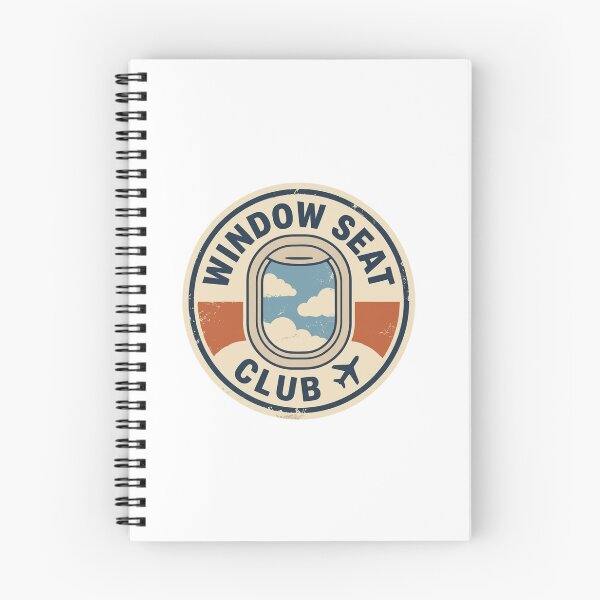 Item preview, Retro Window Seat Club Airplane Travel Sticker designed and sold by asumintjapan1.