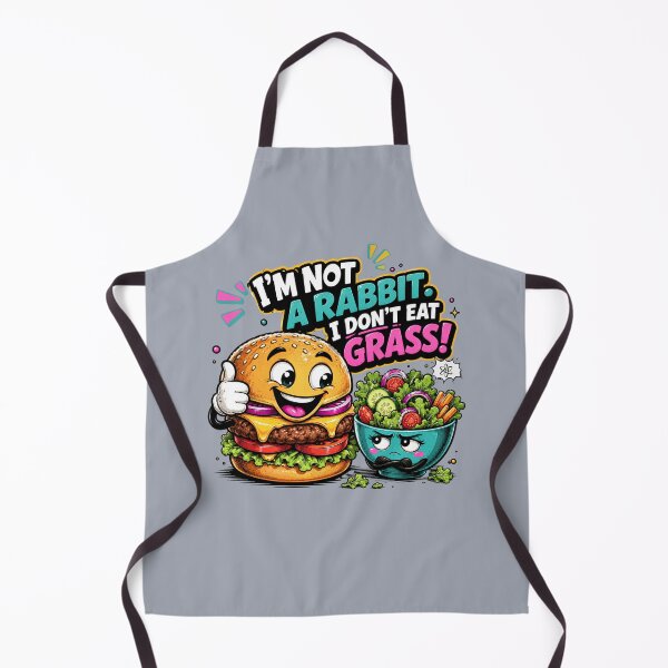 Item preview, Burger vs Salad – Funny Food Cartoon designed and sold by Aimetoi.