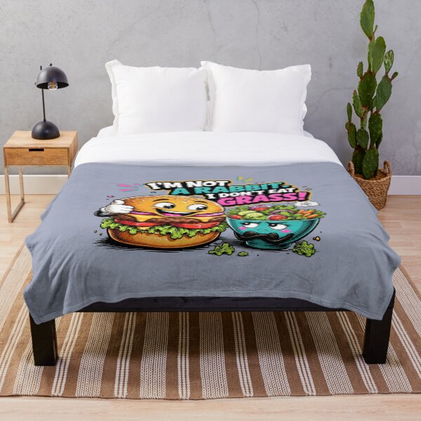 Item preview, Hamburguesa vs. Ensalada – Divertida caricatura sobre comida designed and sold by Aimetoi.
