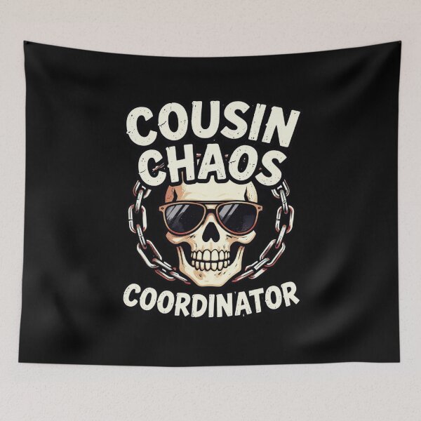 Item preview, Cousin Chaos Coordinator Skull Sunglasses Chains designed and sold by ScriptedMoments.