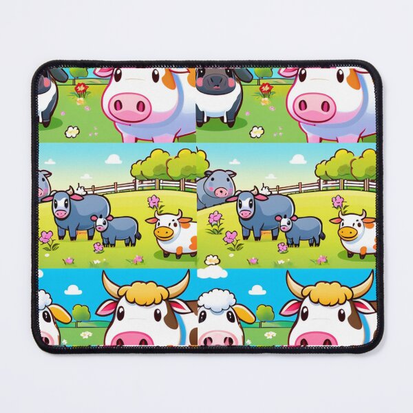 Item preview, Illustration - Joyful Farm Scene, Childlike and Colorful Atmosphere designed and sold by AnimeShin.