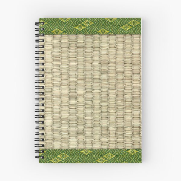 Item preview, Traditional Japanese Tatami Mat Green Border designed and sold by OsakaYumeWorks.