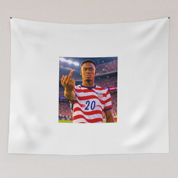 Item preview, Folarin Balogun middle finger United States designed and sold by SechainMailo.