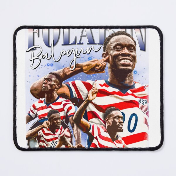 Item preview, Folarin Balogun USA Soccer World Cup designed and sold by SechainMailo.
