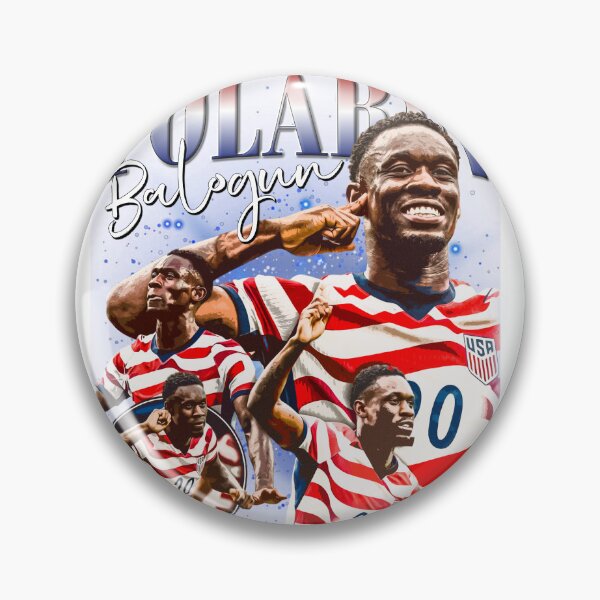 Item preview, Folarin Balogun USA Soccer World Cup designed and sold by SechainMailo.