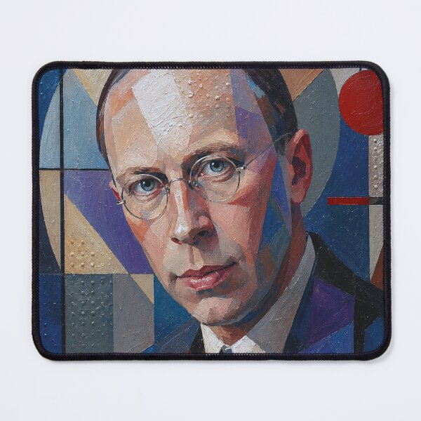 Item preview, Sergei Prokofiev, Russian composer and pianist painting. designed and sold by GalleryKauffeld.