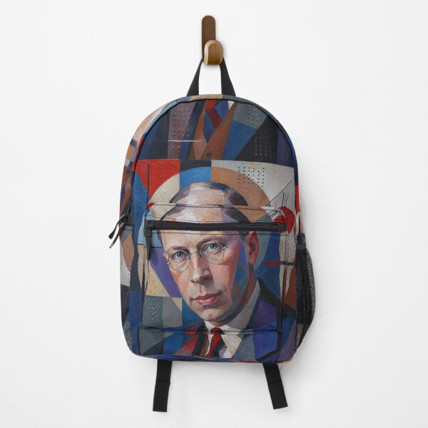 Item preview, Sergei Prokofiev, Russian composer and pianist painting. designed and sold by GalleryKauffeld.