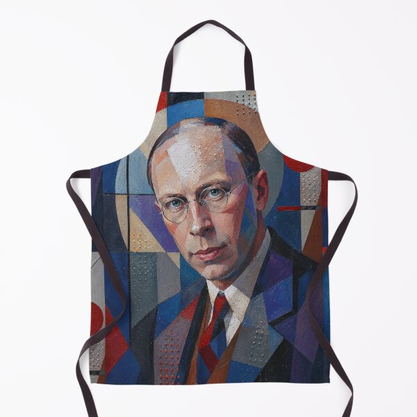 Item preview, Sergei Prokofiev, Russian composer and pianist painting. designed and sold by GalleryKauffeld.