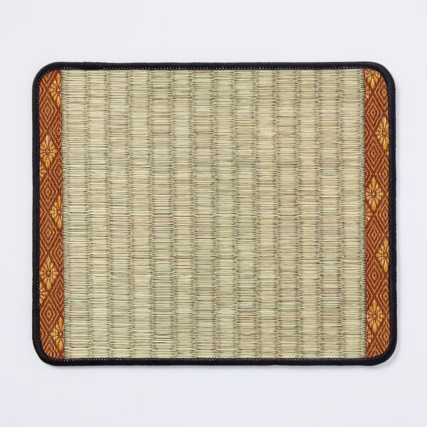 Item preview, Traditional Japanese Tatami Mat Red Border designed and sold by OsakaYumeWorks.