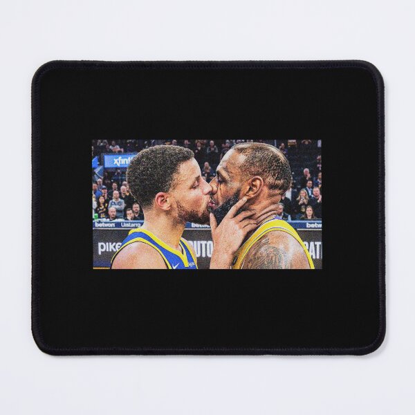 Item preview, Steph Curry and LeBron James Kissing designed and sold by NgocLanDesign.