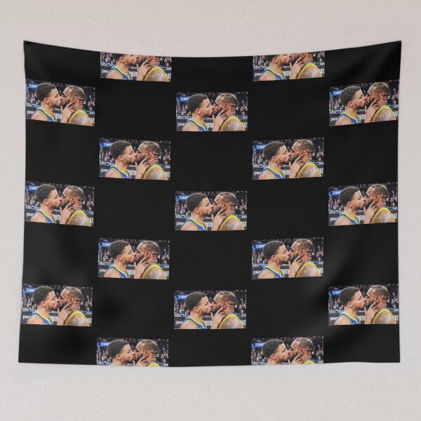 Item preview, Steph Curry and LeBron James Kissing  designed and sold by NgocLanDesign.