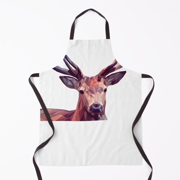 Item preview, Geometric Low Poly Deer - Modern Abstract Wildlife Art designed and sold by AdlArs.