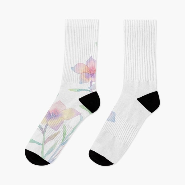 Item preview, Colorful Korean Folk Floral Watercolor designed and sold by Yiruda-Art.