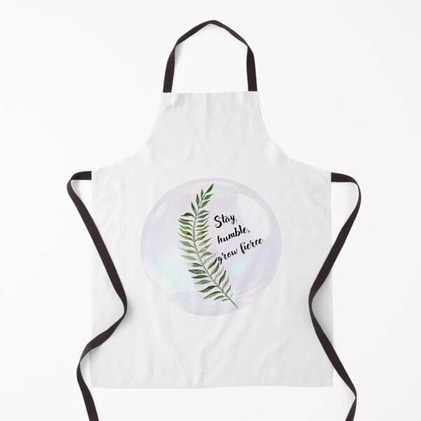 Item preview, Stay Humble Grow Fierce Botanical Leaf Sticker – Minimalist Inspirational Quote, Nature Aesthetic Vinyl Decal designed and sold by Pandey14.