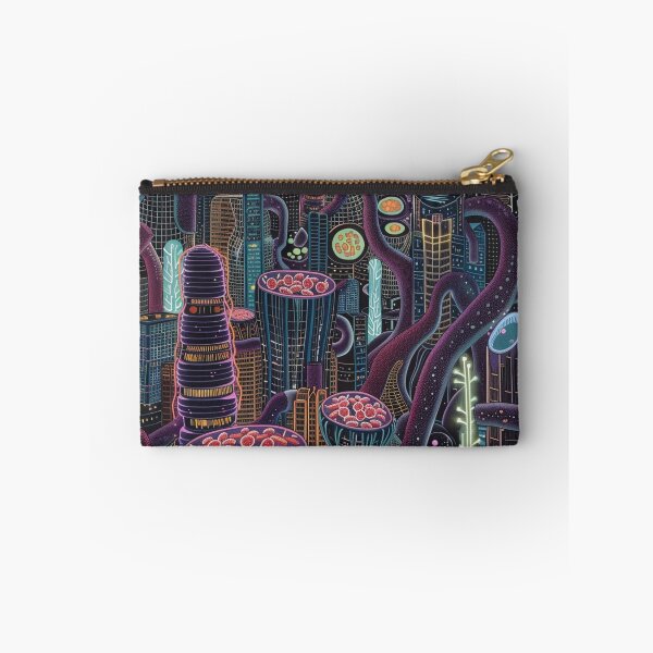 Item preview, Cellular Cityscape - Cyber-Bio Art designed and sold by STATIC SOUL.