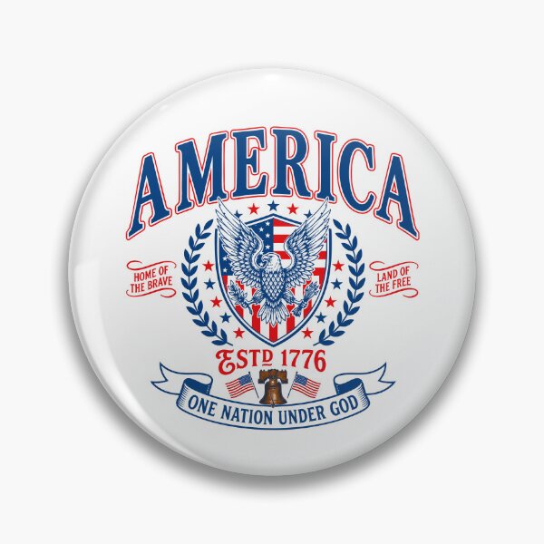 Item preview, Vintage America Patriotic Eagle designed and sold by Cravens-Museum.