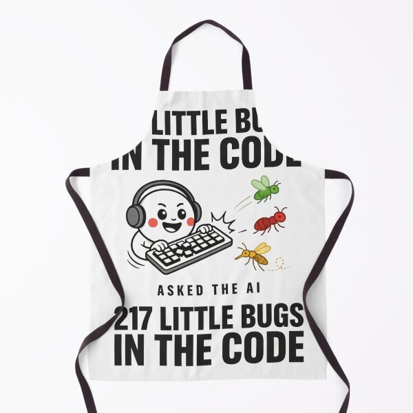 Artikelvorschau, 99 Little Bugs In The Code Asked The AI entworfen und verkauft von Bianca Oltean.