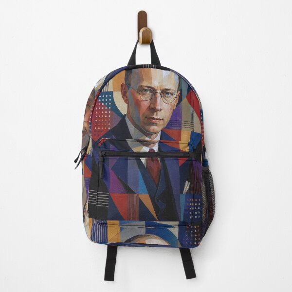Item preview, Sergei Prokofiev, Russian composer and pianist painting. designed and sold by GalleryKauffeld.