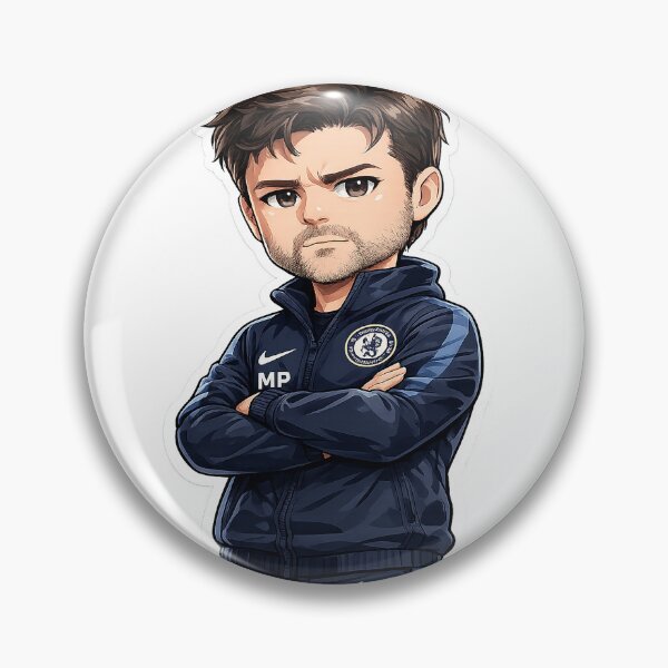 Item preview, Pochettino chibi sticker designed and sold by SechainMailo.