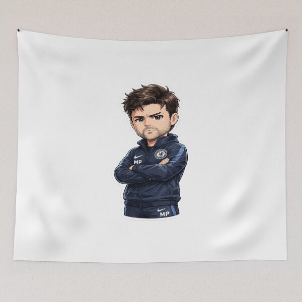 Item preview, Pochettino chibi sticker designed and sold by SechainMailo.