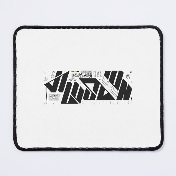 Item preview, Illusion Tech Brutalism Abstract Typographic designed and sold by NazoKun.