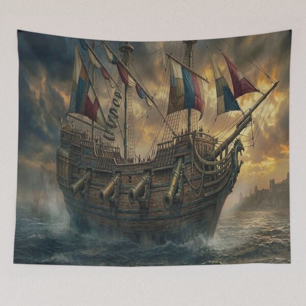 Item preview, A Spanish Ship  designed and sold by Karen Persephone .