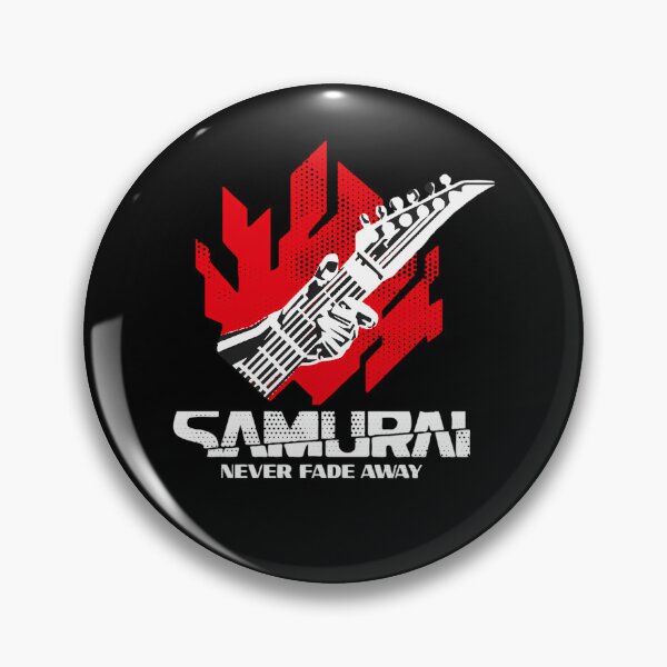 Item preview, Samurai Rock Band Never Fade Away Guitar Fist designed and sold by NazoKun.