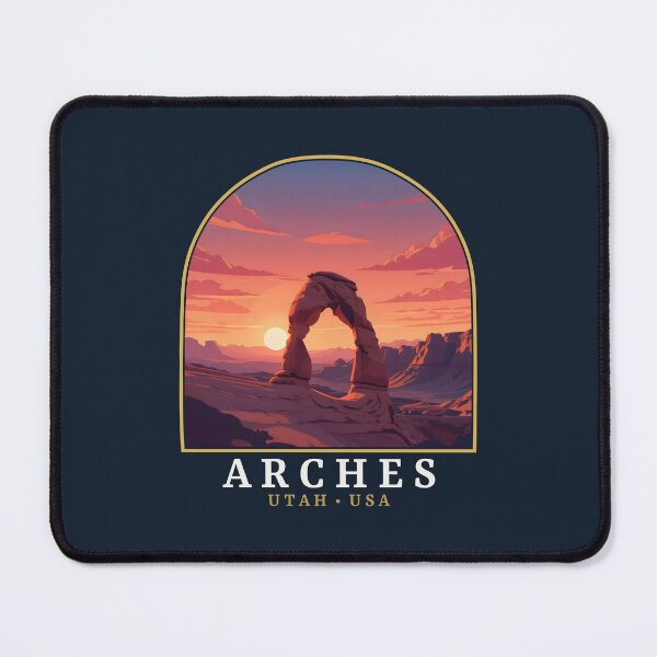 Item preview, Delicate Arch Utah Hiking Adventure Art designed and sold by wildexperience.