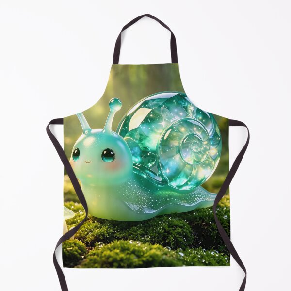 Item preview, The Celestial Snail - Cute Emerald Jelly Snail with Galaxy Shell designed and sold by ABYSSLAB.