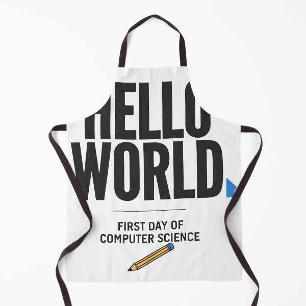 Item preview, Hello World First Day Of Computer Science designed and sold by Bianca Oltean.